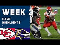 Video thumbnail for Chiefs vs. Ravens Week 3 Highlights | NFL 2020