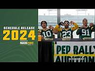 Video thumbnail for Green Bay Packers 2024 Schedule Reveal | Pep Rally Auditions