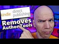 Video thumbnail for Amazon Kills Free KDP Tools for Authors | Self-Publishing News (Mar. 10, 2025)