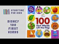 Video thumbnail for Disney 100 First Words Lift-the-Flap • Read Along • Preschool • Vocabulary • @storytimeforkids123