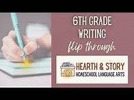 Video thumbnail for Hearth & Story 6th Grade Writing Flip Through