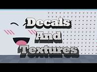 Video thumbnail for How to add custom Decals and Textures to Roblox Studio | 2021 Tutorial