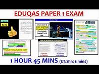 Video thumbnail for EDUQAS PAPER 1 WHOLE EXAM REVISON VIDEO - GCSE English Language