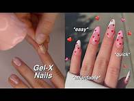 Video thumbnail for how to create simple valentine’s day nails💗