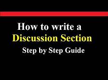 Video thumbnail for how to write a discussion section in a research paper | MEANING | step by step guide