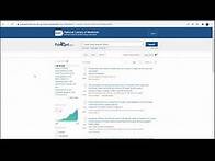 Video thumbnail for Searching with MeSH in PubMed