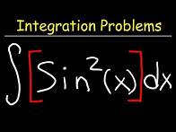 Video thumbnail for Integral of Sin^2x