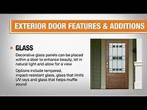 Video thumbnail for Exterior Door Buying Guide