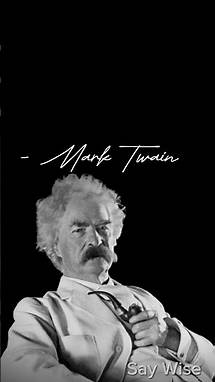 Video thumbnail for Mark Twain quotes that caused his own death