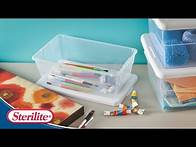 Video thumbnail for Sterilite Storage Boxes