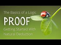 Video thumbnail for Natural Deduction Proofs: The Basics