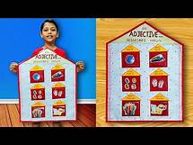 Video thumbnail for Adjective Chart | Adjective Project | English Grammer Chart | School Homework | English TLM