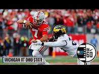 Video thumbnail for Michigan at Ohio State | Nov. 26, 2022 | B1G Football in 60