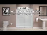 Video thumbnail for How to Measure for Sliding Shower Doors - Glass Shower Doors by Kohler