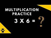 Video thumbnail for Multiplication Practice for single digit multiplication
