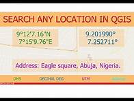 Video thumbnail for How to Search for Coordinates and Addresses Directly on QGIS