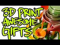 Video thumbnail for Ten Awesome 3D-Printable Gifts
