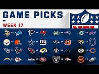 Video thumbnail for Week 17 Game Picks! | NFL 2020