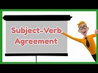 Video thumbnail for Subject-Verb Agreement (with Rules)