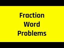 Video thumbnail for Fraction Word Problems | Grammar Hero's Free ASVAB/PiCAT Tutoring and Guided Practice