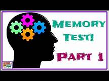 Video thumbnail for Fun Memory Test! Part 1