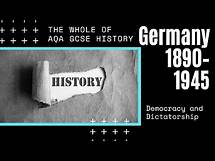 Video thumbnail for The Whole of AQA GCSE History; Germany 1890–1945. Democracy and Dictatorship | GCSE History Revision
