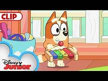 Video thumbnail for Bluey Season 1 Episode 1 "Magic Xylophone" Episode Clip | @disneyjr​ | @BlueyOfficialChannel