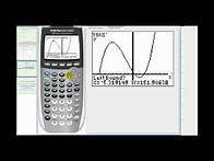 Video thumbnail for Ex: Solve a Polynomial Equation Using a Graphing Calculator (Approximate Solutions)