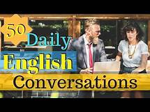 Video thumbnail for 50 Daily English Conversations 😀 Learn to speak English Fluently Basic English Conversation 👍