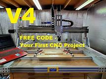 Video thumbnail for Your First 3 Axis CNC Project Free Download with ready to run GCODE! Robo-Shop