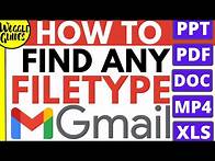Video thumbnail for How to find a missing file attachment in Gmail