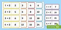 Video thumbnail for 2 - 12 Times Table Folding Cards Bumper Pack