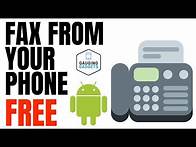 Video thumbnail for How to Send Free Faxes From Your Phone - EasyFax App Tutorial and Review