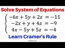 Video thumbnail for Can you Solve this System of 3 Equations? | Step-by-Step Tutorial