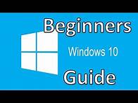 Video thumbnail for Windows 10 - Beginners Guide Tutorial