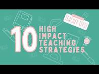 Video thumbnail for 10 HIGH IMPACT TEACHING STRATEGIES!! ARE YOU USING THESE IN YOUR CLASSROOM??