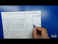 Video thumbnail for How to draw graphs? || Linear Equations in two variables || Class 9 || chapter 4