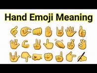 Video thumbnail for Hand Emoji Meaning/ Hand Gesture Emoji/Emoji Meanings/Emoji Ka Matlab