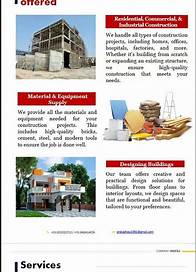 Video thumbnail for construction company profile format | company profile template #companyprofilekaisebanaye