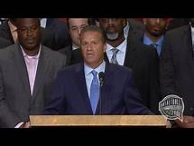 Video thumbnail for John Calipari's Basketball Hall of Fame Enshrinement Speech