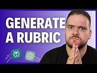 Video thumbnail for AI Rubric Maker: Effortless Assignment Grading in 5 Minutes