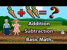 Video thumbnail for Basic Math For Kids: Addition and Subtraction, Science games, Preschool and Kindergarten Activities
