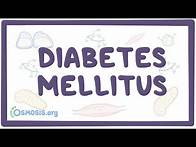 Video thumbnail for Diabetes mellitus (type 1, type 2) & diabetic ketoacidosis (DKA)
