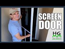 Video thumbnail for Installing a Home Depot Screen Door