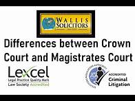 Video thumbnail for Differences between Crown Court and Magistrates Court