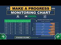 Video thumbnail for How to Make a Progress Monitoring Chart in Excel