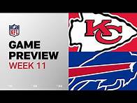 Video thumbnail for Kansas City Chiefs vs. Buffalo Bills | 2024 Week 11 Game Preview