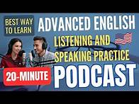 Video thumbnail for 10 Best Ways to Learn Advanced English FAST || American Accent English Listening Practice