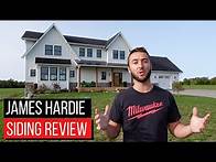 Video thumbnail for Modern Farmhouse Exterior - Review of Our James Hardie Siding!