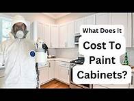 Video thumbnail for What Is The Cost To Paint Kitchen Cabinets - DIY vs Hiring A Pro Breakdown